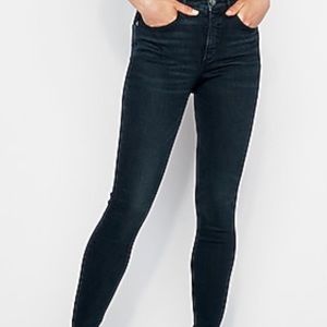 Express high rise jean leggings